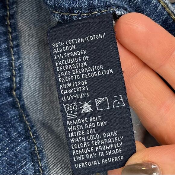 Tommy Hilfiger Vintage Blue Jeans LUY LUY Size 9 - Picture 9 of 11